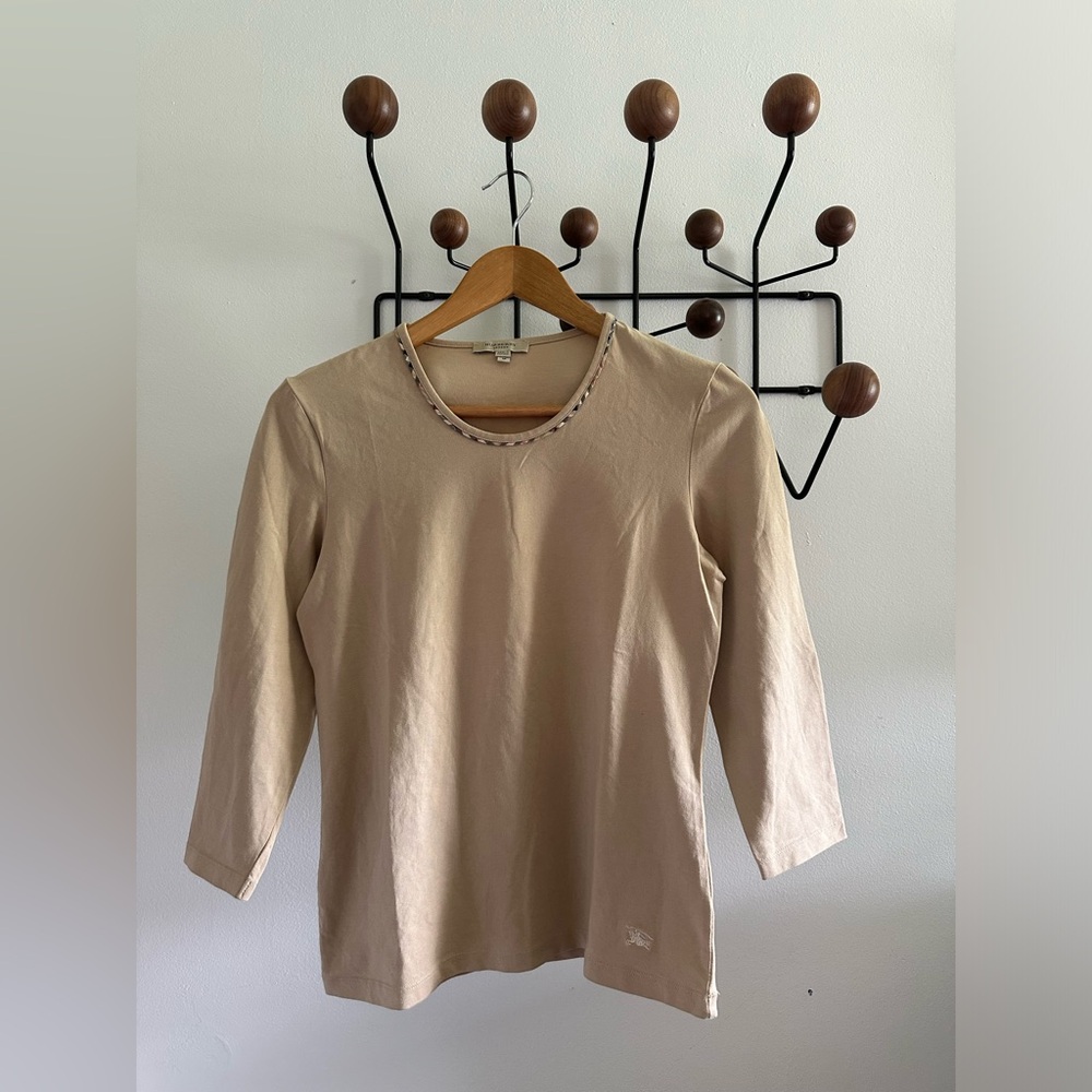 Authentic Burberry 3/4 shirt